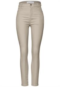 Beschichtete Hose cloud beige