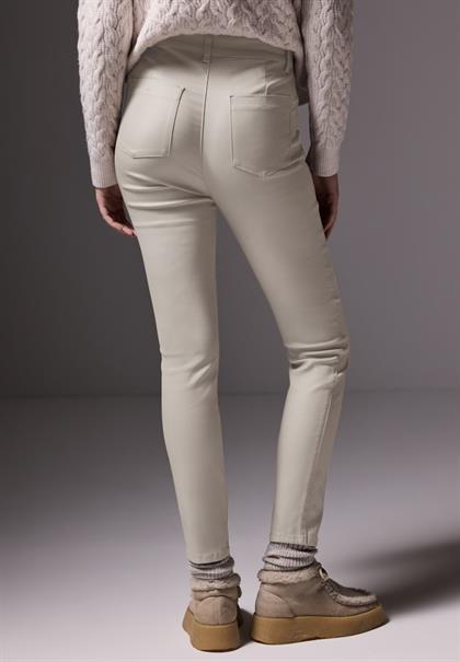 Beschichtete Hose cloud beige