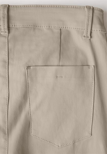 Beschichtete Hose cloud beige