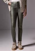 Beschichtete Hose dark laurel green