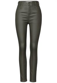 Beschichtete Hose dark laurel green