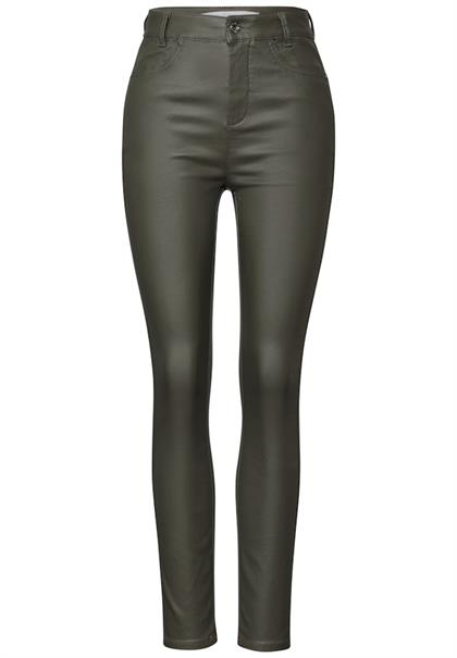 Beschichtete Hose dark laurel green