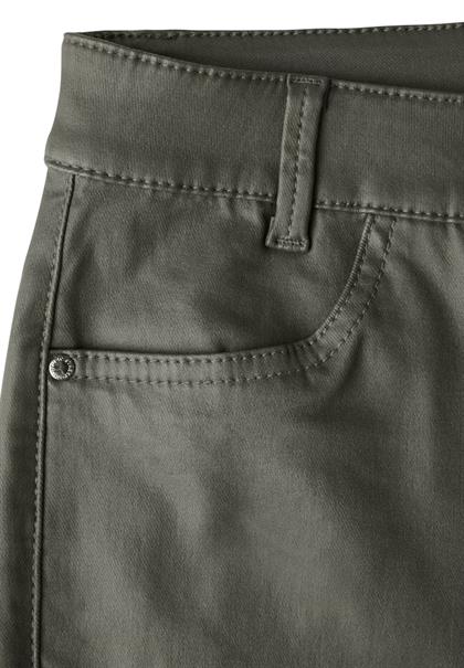 Beschichtete Hose dark laurel green