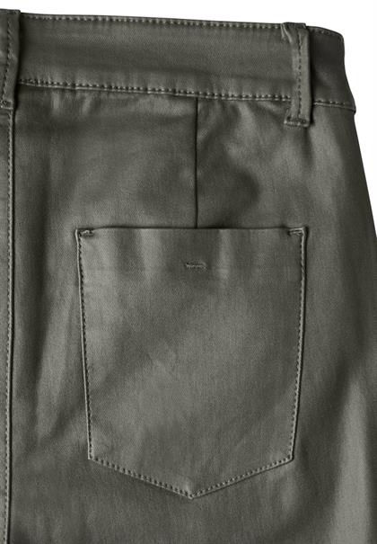 Beschichtete Hose dark laurel green