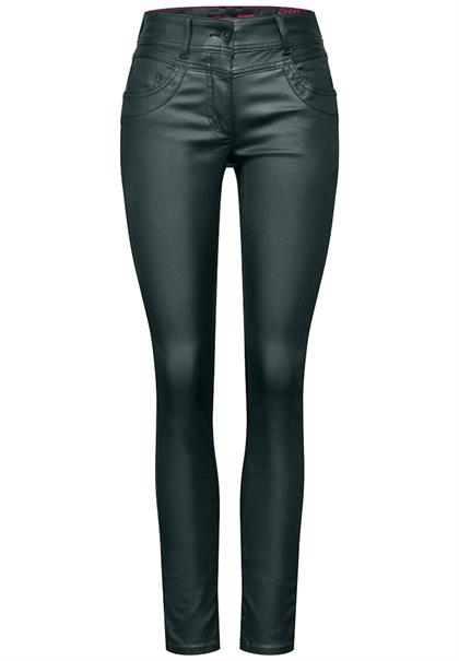 Beschichtete Hose fir green