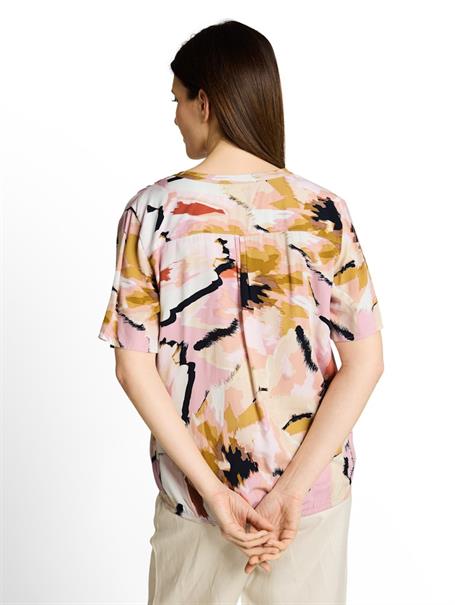 big abstract flower print