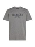 BIG HILFIGER TEE medium grey heather