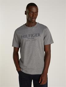 BIG HILFIGER TEE medium grey heather