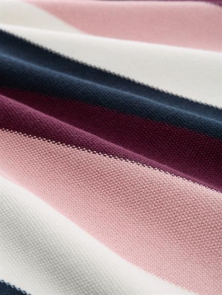 big rose knit stripe