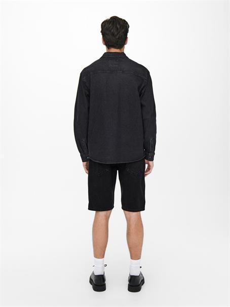 black denim