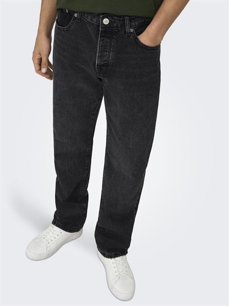 black denim