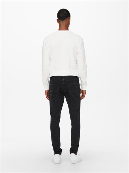 black denim