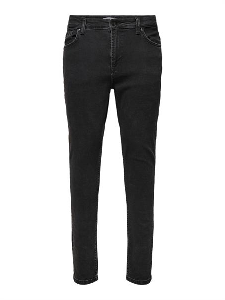 black denim
