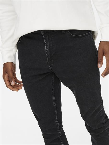 black denim