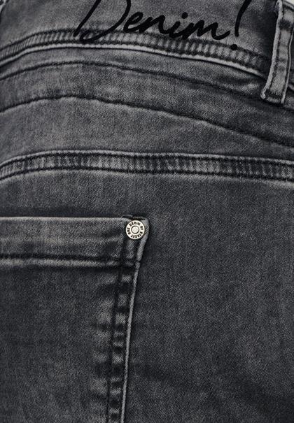 black knit washed