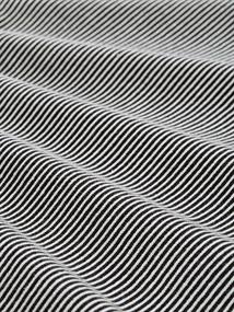 black white plaited knit