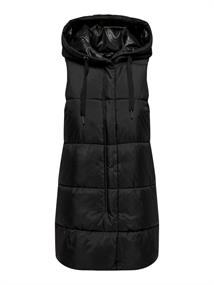 Only Damen Weste ONLASTA PUFFER WAISTCOAT black bei bequem kaufen LIFE OTW CC online