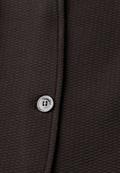Blazer aus Jersey mit Struktur black coffee