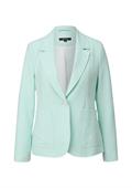 Blazer aus Viskosemix türkis