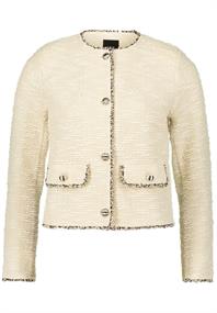 Blazer Boucle mit Knöpfen creamwhite