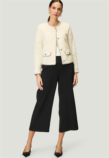 Blazer Boucle mit Knöpfen creamwhite