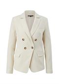 Blazer im Lyocellmix beige