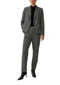 Blazer mit Pepita-Muste schwarz