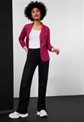 Blazer mit Raffungen woody rose