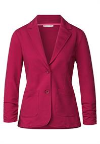 Blazer mit Raffungen woody rose