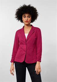 Blazer mit Raffungen woody rose
