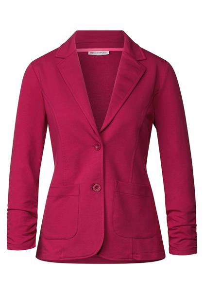 Blazer mit Raffungen woody rose