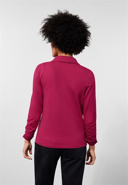 Blazer mit Raffungen woody rose