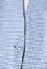 Blazer mit Struktur aus Jersey cashmere blue