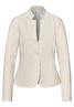 Blazer mit Struktur aus Jersey smoke beige