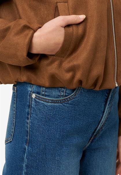 Blazerjacke mit Reißverschluss bright tobacco