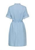bleached blue