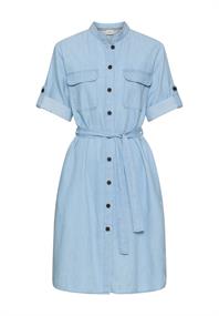 bleached blue