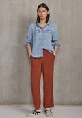 Bleached Denim Overshirt ultra bleach wash