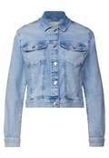 Bleached Jeansjacke bleach wash