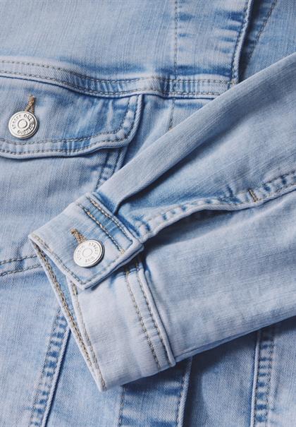 Bleached Jeansjacke bleach wash
