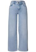 Bleached Wide Leg Jeans ultra bleach random