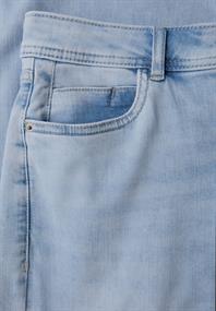 Bleached Wide Leg Jeans ultra bleach random