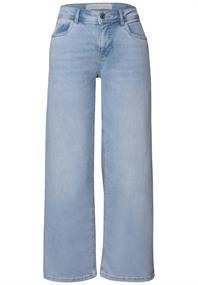 Bleached Wide Leg Jeans ultra bleach random