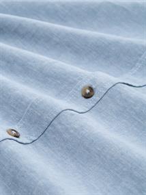 bleeched blue chambray