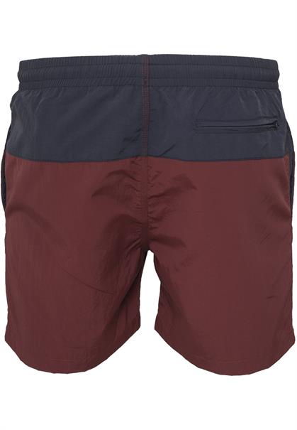 Block Swim Shorts nvy-burgundy