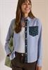 blouse blue