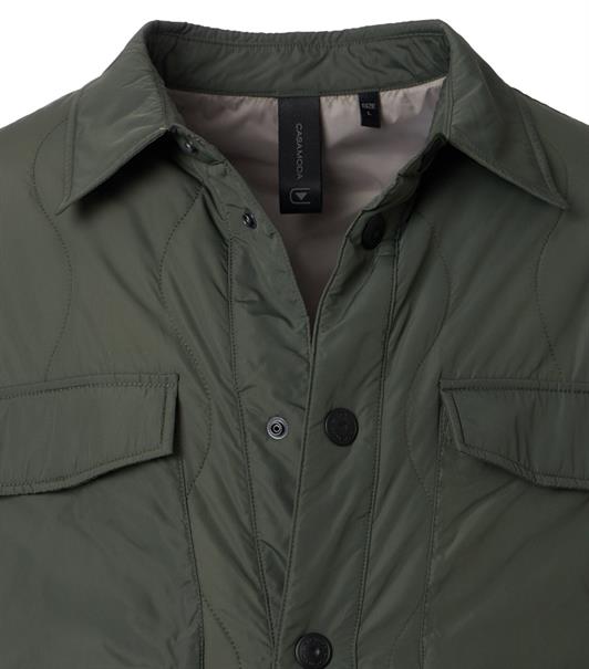 Blouson gesteppt grün