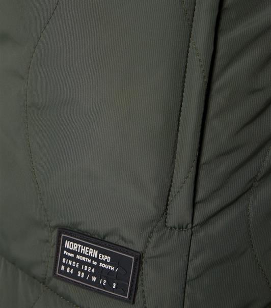 Blouson gesteppt grün