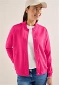 Blouson im College-Look mit Knöpfen beetroot pink