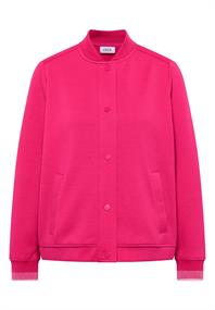 Blouson im College-Look mit Knöpfen beetroot pink